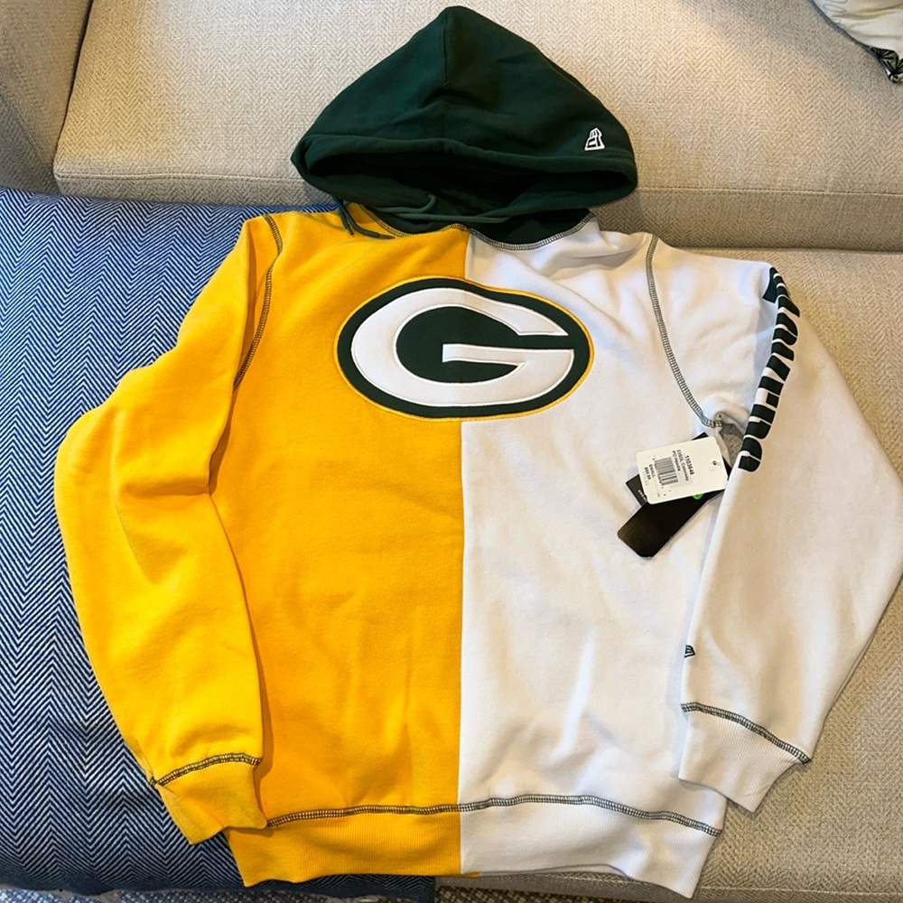 Greenbay Packers Hooded Sweatshirt New